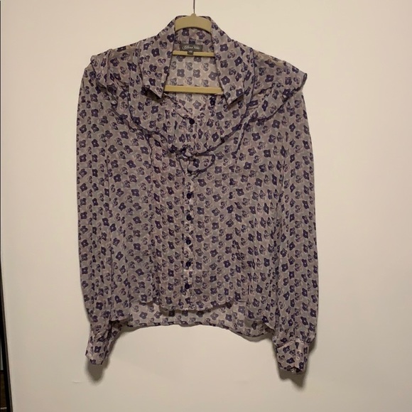 French vintage blouse - Picture 1 of 3